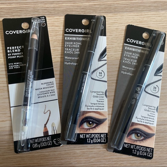COVERGIRL Other Brand New Covergirl Perfect Blend Eye Pencil And Exhibitionist 24hr Eyeliner